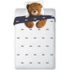 Faro · Bavlnené posteľné obliečky Medvedík Teddy - 100% bavlna - 70 x 90 cm + 140 x 200 cm
