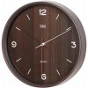 Teesa TSA0048DB Nástenné hodiny 30 cm, imitácia tmavého dreva