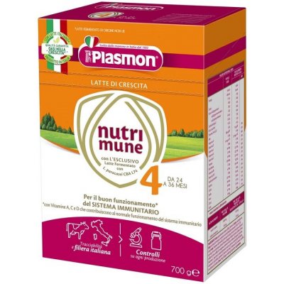 PLASMON Nutri-mune 4 dojčenské mlieko 2x350 g, 24m+
