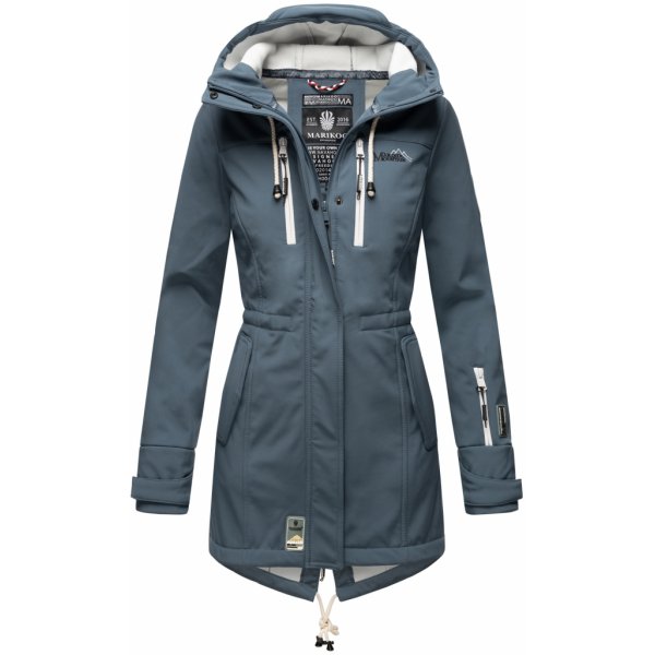 Zimtzicke softshell 7000 dry-tech Marikoo dámska zimná bunda s kapucňou  Dusty Blue od 75 € - Heureka.sk