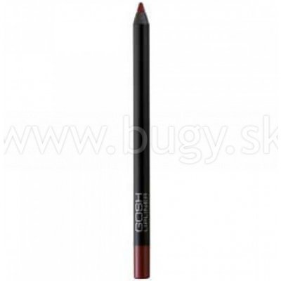 Gosh Velvet Touch vodeodolná ceruzka na pery 3 Cardinal Red 1,2 g