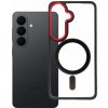 Kryt na Samsung Galaxy S26 Color Edge Mag Cover s MagSafe Black-red
