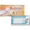 Kalendár 2026 stolový rodinný
