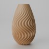 Váza NoirWave Farba produktu: Piesková, Výška vázy: L-240mm