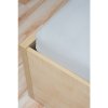 AMIDO-EXQUISIT Strieborná plachta na posteľ Jersey Superstretch Rozmer: 200/220 x 200 cm WA1.009.910