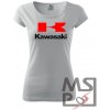 Dámske tričko s moto motívom 247 Kawasaki