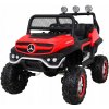 Elektrické autíčko Ramiz Unimog červené, jednomiestne, pohon 4x4, s diaľkovým ovládaním
