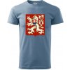 Znak ČSR - Československá republika (1948–1960) - Klasické pánske tričko vyššej gramáže - M ( Denim )