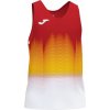 Joma Tréningové tričko ELITE VII T SHIRT RED WHITE YELLOW SLEEVELESS