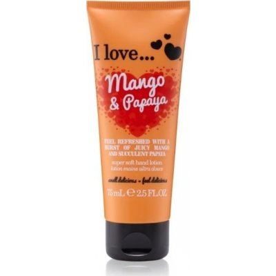 I love I LOVE_Super Soft Hand Lotion Mango Papaya krém na ruce 75ml