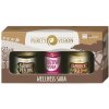 Purity Vision Wellness Bambucké maslo BIO 110 ml + Ružová voda zo vzácnej damašskej ruže 50 ml + Bio Kávový peeling 120 g darčeková sada