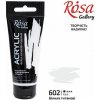 Rosa Gallery akrylová farba 60ml akryl + textil + akvarel: 602 White Titanium