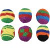 Wiky Hakysák loptička footbag 6cm háčkovaná textilná