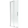 Mexen Velar, 2-krídlová posuvná vaňová zástena 70 x 150 cm, 8mm číre sklo, chrómový profil, 896-070-000-01-01