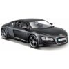 Maisto - Audi R8, matně černá, 1:24