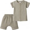 Dojčenská mušelínová košeľa s kraťasmi New Baby linen - Podľa obrázku - 86 (12–18m)
