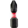 MILWAUKEE Skrutkovacie bity ShW PZ2 25 mm – 2 ks 4932430863