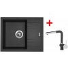 Akčný set Sinks LINEA 600 Metalblack + batéria MIX 3P GR