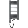 Mexen Mars, elektrické vykurovacie teleso 700 x 400 mm, 300 W, antracitová, W110-0700-400-2300-66