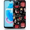 Picasee silikónový čierny obal pre Realme C11 (2021) - Christmas