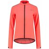 Dámska cyklistická bunda Rogelli Core Waterproof W coral S