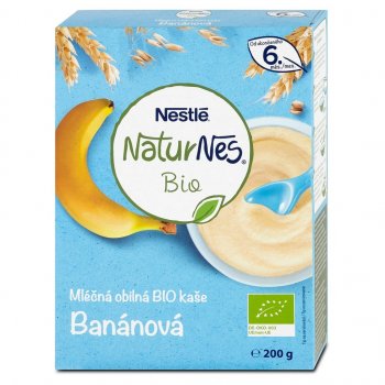 Nestlé Mliečna Naturnes Bio Banánová 200 g