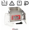 ASonic Ultrazvuková čistička 13l s funkciou odplynenia, 360W, 40kHz, 80°C