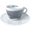 Caffé Diemme šálka Optical rovné línie cappuccino L 150ml - 1ks