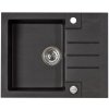 Alveus ROCK 30 kuchynský granitový drez so sifónom 59,5x47,5 - G-91 Black 1090951