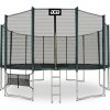 Trampolína Aga SPORT PRO 500 cm Dark Green + ochranná sieť