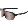 100% S2 - Soft Tact Black - Hiper Crimson Silver Mirror Lens