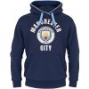 Fan-shop Mikina MANCHESTER CITY Graphic modré velikost: M