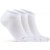 Craft Core Dry Footies 3-pack ponožky Barva: Bílá, Velikost: 43-45