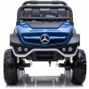 Elektrické autíčko Mercedes Unimog modrý lakovaný, Pohon 4x4