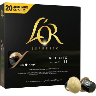 L'OR Espresso Ristretto 20 ks od 7 € - Heureka.sk