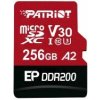 Patriot EP DDR200 + čítačka/Micro SDXC/256GB/UHS-I U3 / Class 10 PEF256GEP33MCX