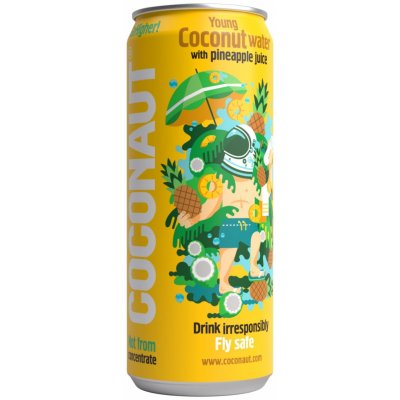 Coconaut Kokosová voda s ananásovou šťavou 320 ml