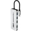 Green Cell USB-C 4v1 HUB (4×USB 3.0) – rychlý přenos 5 Gb/s, hliníkové pouzdro (HUB-GC-C4A)