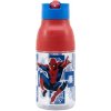 STOR Plastová fľaša s výsuvnou slamkou SPIDERMAN, 420ml, 74735