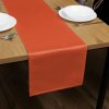 Biante Saténový behúň na stôl polyesterový Satén LUX-045 Tehlovo červený 45x140 cm