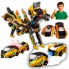 MAGNETICKÉ AUTÁ AUTO PRE DETI ROBOT HRAČKA DARČEK TRANSFORMUJÚCE SA