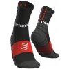 Compressport ponožky Shock Absorb - černá Velikost: L
