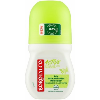 Borotalco Active Citrus and Lime Fresh Scent dezodorant roll-on 50 ml