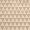 Dekoračná látka žakárová obojstranná s trojuholníkmi 1 m