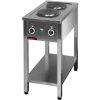 KROMET Volně stojící elektrický vařič 2 plotýnky, 400x700x850 mm | KROMET, 000.KE-2M