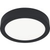 LED stropné svietidlo Eglo Fueva 6 CCT IP44 7,5 W 1000 lm 2700-6500 K ø 16,5 čierne