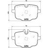 Sada brzdových platničiek kotúčovej brzdy BREMBO P 06 061