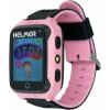HELMER dětské hodinky LK 707 s GPS lokátorem/ dotykový display/ IP54/ micro SIM/ kompatibilní s Android a iOS/ růžové