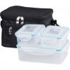 Dóza MagicHome, hranatá, s termo taškou, sada 3 ks, 1x 1500 ml + 2x 500 ml