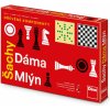 Dino ŠACHY, DÁMA, MLÝN Rodinná hra